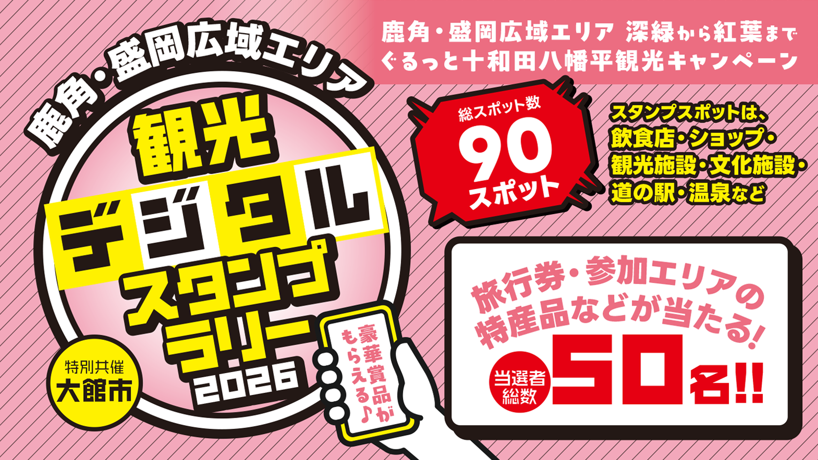 スタンプラリーのバナー画像